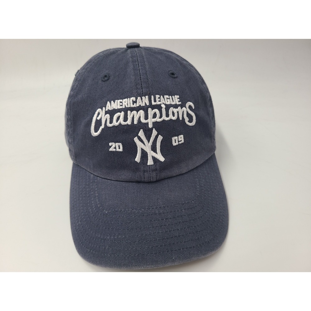 New York Yankees 2009 American League Champions 47 Brand Twins Strapback Hat Cap